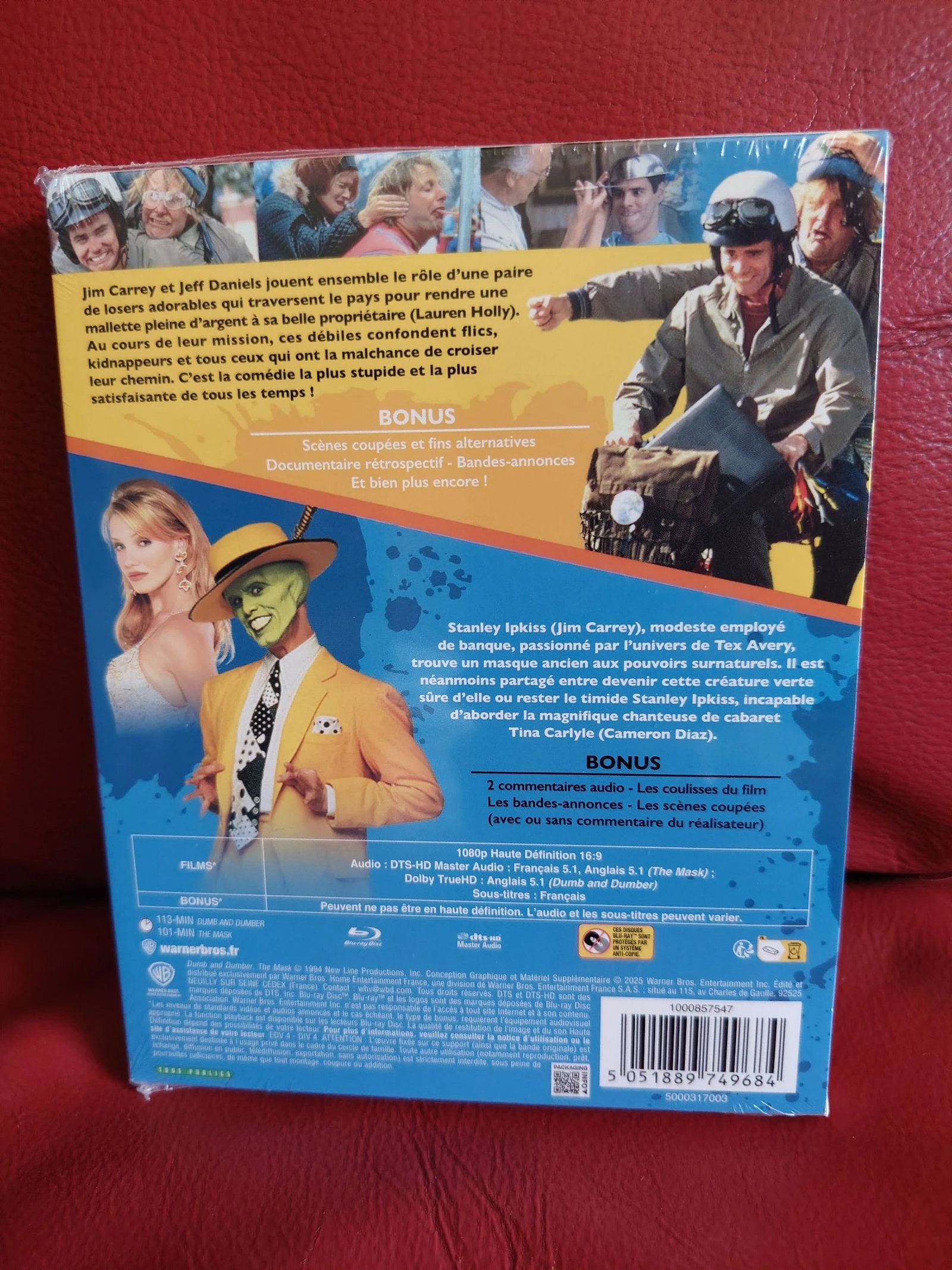 Box set the mask and dumb and dumber blu ray – photo 2